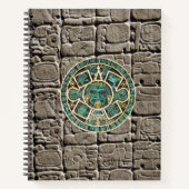 Spiral Notebook-Aztec Stones Notizblock (Vorderseite)