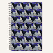 Spiral Notebook Black Cat Notizblock (Vorderseite)