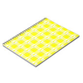 Spiral Notebook Bladder Cancer Plaid, Yellow Notizblock (Linke Seite)