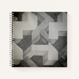Spiral Notebook-Blockdesign Notizblock