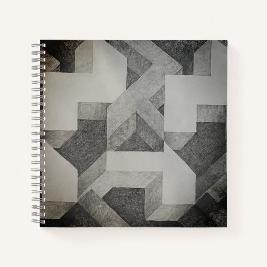 Spiral Notebook-Blockdesign Notizblock (Vorderseite)