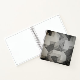 Spiral Notebook-Blockdesign Notizblock