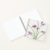 Spiral Notebook: Botanical Art Design (Hyacinth) N Notizblock (Innenseite)