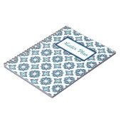 Spiral Notebook-Bright-Fliesenprint Notizblock (Linke Seite)
