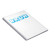 SPIRAL NOTEBOOK "BRUH" NOTIZBLOCK (Rechte Seite)