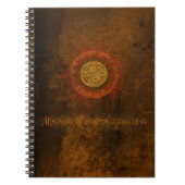 Spiral Notebook Buch Shadows, Medallion Design (Vorderseite)