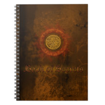 Spiral Notebook Buch Shadows, Medallion Design