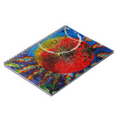 Spiral Notebook Burst Notizblock (Linke Seite)