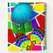 Spiral Notebook Cactus mexikanisch Notizblock (Rückseite)