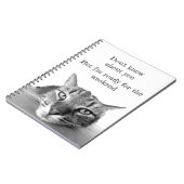 Spiral Notebook-Cat-Notebook Notizblock (Linke Seite)