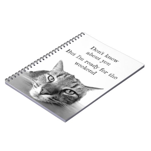 Spiral Notebook-Cat-Notebook Notizblock (Linke Seite)