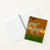 Spiral Notebook Cheetah Notizblock (Innenseite)