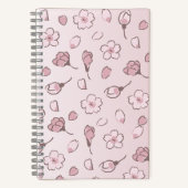 Spiral Notebook Cherry Blossom Notizblock (Vorderseite)