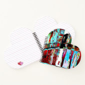 Spiral Notebook – Collapse Reflection Abstract Notizblock (Innenseite)