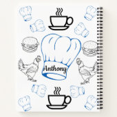 Spiral Notebook Coloring Koch Notizblock (Rückseite)