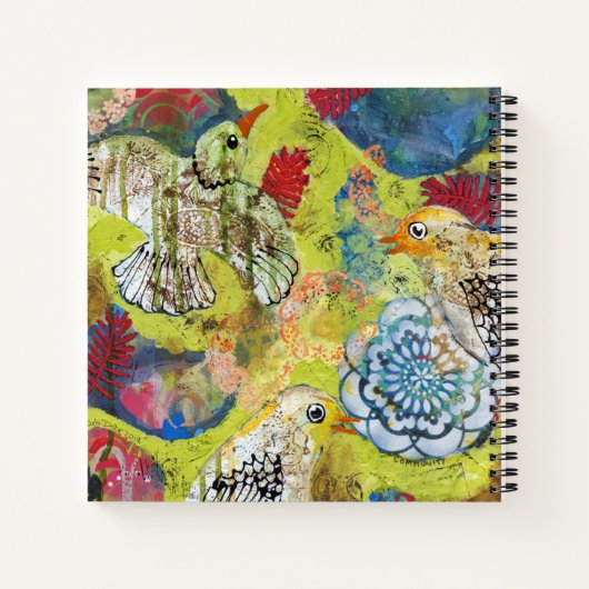 Spiral Notebook "Community" Notizblock (Rückseite)