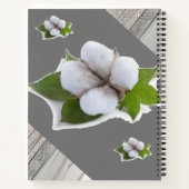 Spiral Notebook Cotton Gray Notizblock (Rückseite)
