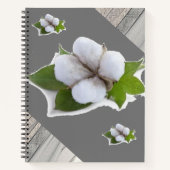 Spiral Notebook Cotton Gray Notizblock (Vorderseite)
