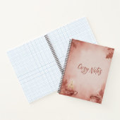 Spiral Notebook Cozy Notes" Autumn Vibes Deluxe Sp Notizblock (Innenseite)