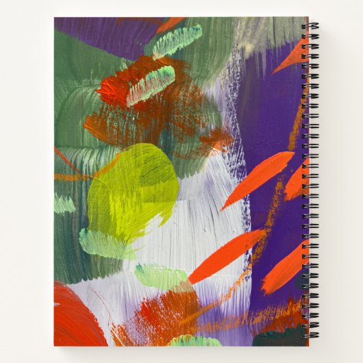 Spiral-Notebook - Der Fall fällt ab Notizblock (Rückseite)