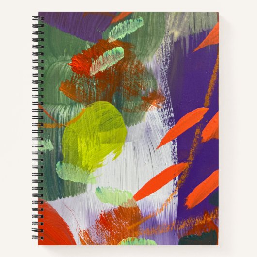 Spiral-Notebook - Der Fall fällt ab Notizblock (Vorderseite)