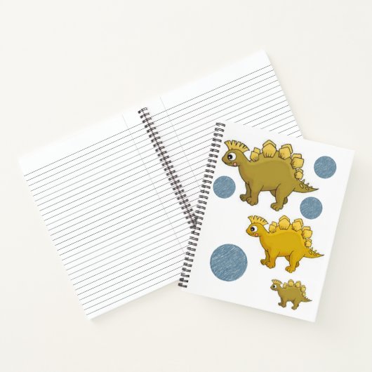Spiral Notebook Dinosaur Notizblock (Innenseite)