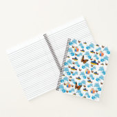 Spiral Notebook Dolphin Butterfly Notizblock (Innenseite)