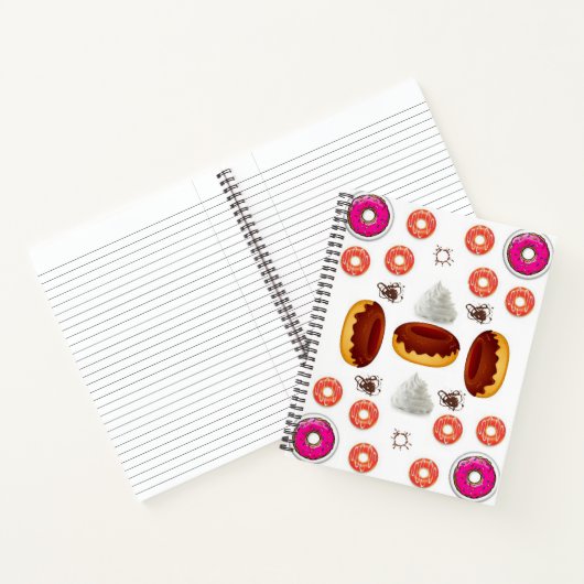 Spiral Notebook Donut Notizblock (Innenseite)