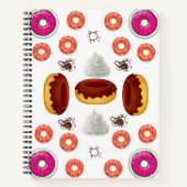 Spiral Notebook Donut Notizblock (Vorderseite)