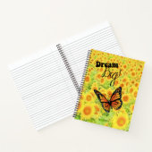 Spiral Notebook Dream Big Butterfly Notizblock (Innenseite)