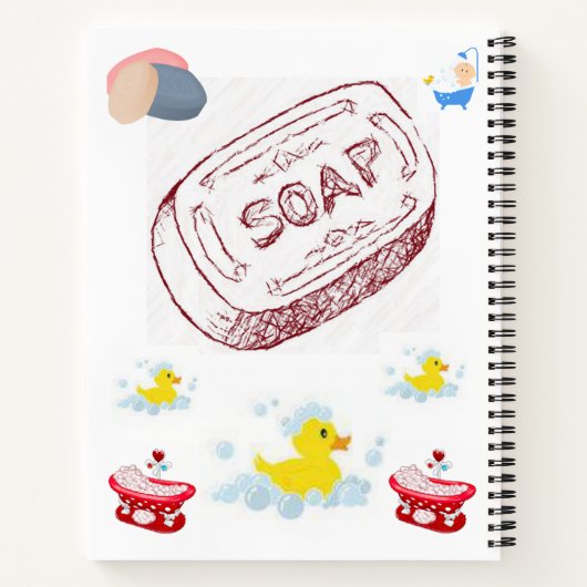 Spiral Notebook Duck Notizblock (Rückseite)