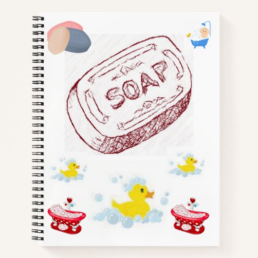 Spiral Notebook Duck Notizblock (Vorderseite)