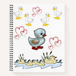 Spiral Notebook Duck Notizblock