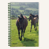 Spiral Notebook Farrier Notizblock (Vorderseite)