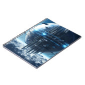 Spiral notebook featuring a galaxy world design notizblock (Linke Seite)