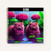 Spiral Notebook for Cat Lovers Notizblock (Vorderseite)