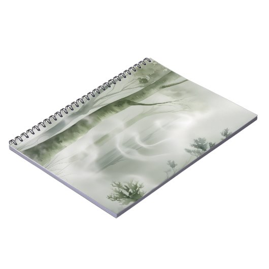 Spiral-Notebook Forest Journal - Ruled Line Notizblock (Linke Seite)