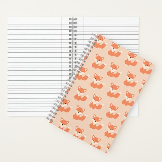 Spiral Notebook Fox Notizblock (Innen)