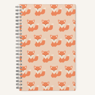 Spiral Notebook Fox Notizblock
