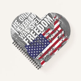 Spiral Notebook – Freedom Job Notizblock