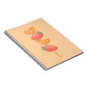 Spiral notebook-fruit skewer   notizblock (Rechte Seite)