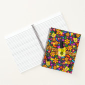 Spiral Notebook Gelbe Hummel Blüte Notizblock (Innenseite)