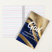 Spiral Notebook Gott schreibt noch immer Ihre Gesc Notizblock (Innen)