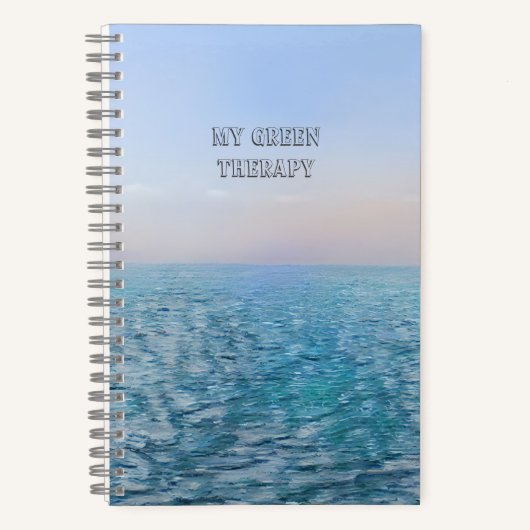 Spiral Notebook Green Therapy, Edit Design Option Notizblock (Vorderseite)