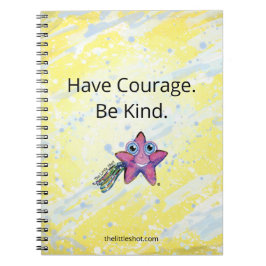 Spiral Notebook - Haben Sie Mut. Sei nett! Notizblock