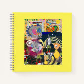 Spiral Notebook Handwriting Practicing Alphabet Notizblock (Vorderseite)