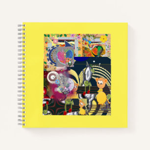 Spiral Notebook Handwriting Practicing Alphabet Notizblock