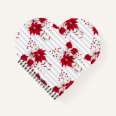 Spiral Notebook, Heart Shaped Spiral Bound Noteboo Notizblock (Vorderseite)