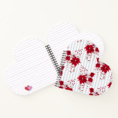 Spiral Notebook, Heart Shaped Spiral Bound Noteboo Notizblock (Innenseite)