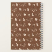 Spiral Notebook Herbstbär Notizblock (Rückseite)